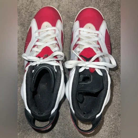 2014 Jordan 6 Carmine - Size 10.5 - Used, No Box - Picture 8 of 10